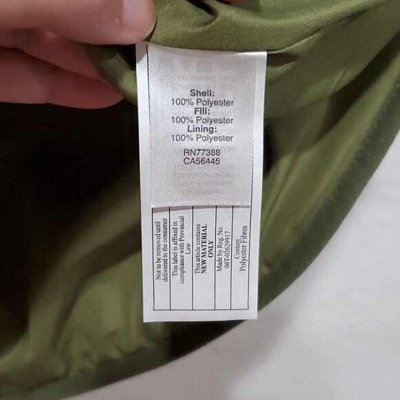 J. Crew Puffer Vest in Army Green Size XS - Picture 9 of 9
